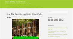 Desktop Screenshot of bestberkeywaterfilter.com